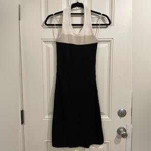 Sweet halter sweater dress, size M medium. GUC